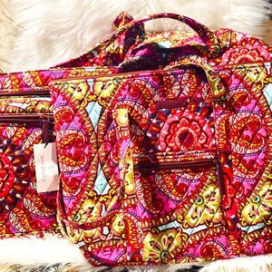 Matching Vera Bradley Bag Set